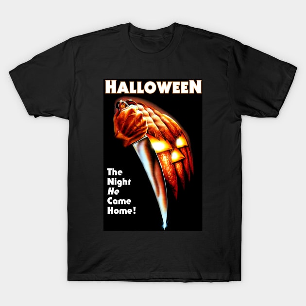 Halloween - The Night He Came Home T-Shirt by ngerog